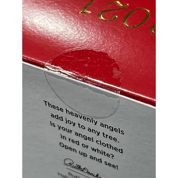 2021 Hallmark Keepsake Christmas Ornament Heirloom Angels Surprise Sealed HM11 - Picture 4 of 4